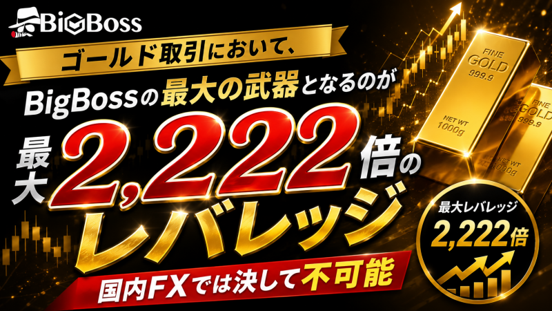 bigbossのゴールド　レバレッジ