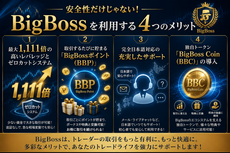 bigbossを利用する４つのメリット