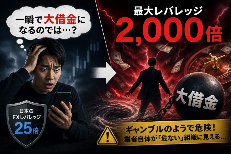 HFMのハイレバレッジリスク