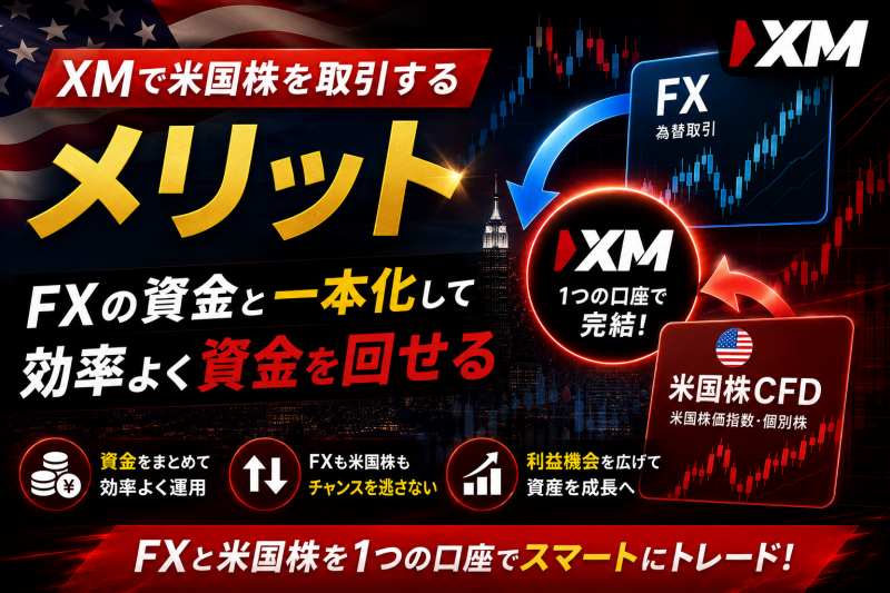 XMで米国株を取引するメリット