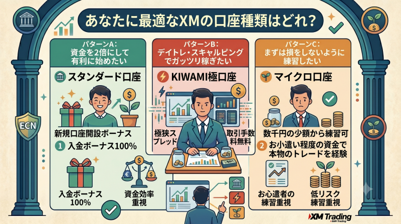XM口座タイプ