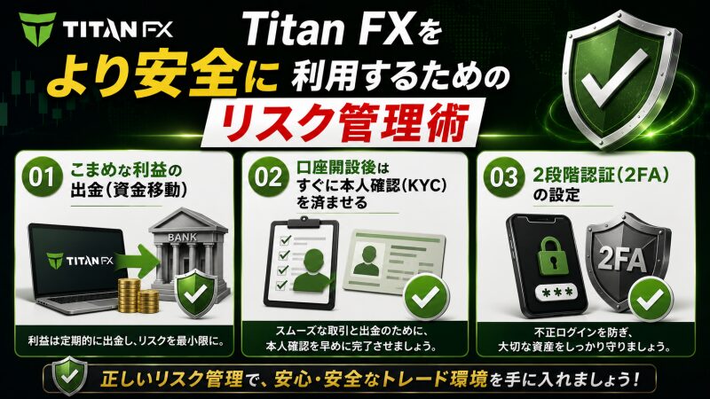 Titan FXをより安全に利用するためのリスク管理術