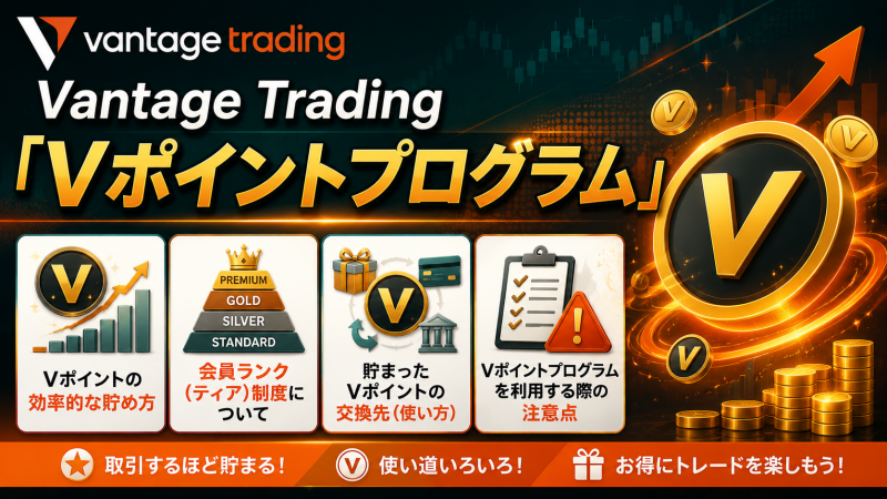 Vantage Tradingの「Vポイントプログラム」